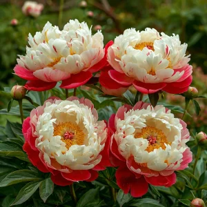Пион Коралловый Каскад купить по цене от 490р. в интернет-магазине «Посадика» с доставкой почтой в в Отрадноее и по всей России – [изображение №1].