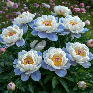 Пион Акварельный Этюд купить по цене от 806р. в интернет-магазине «Посадика» с доставкой почтой в в Отрадноее и по всей России – [изображение №1].